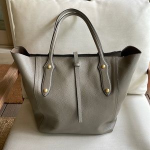 Annabel Ingall taupe leather tote